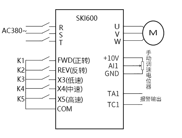 變頻器接線圖